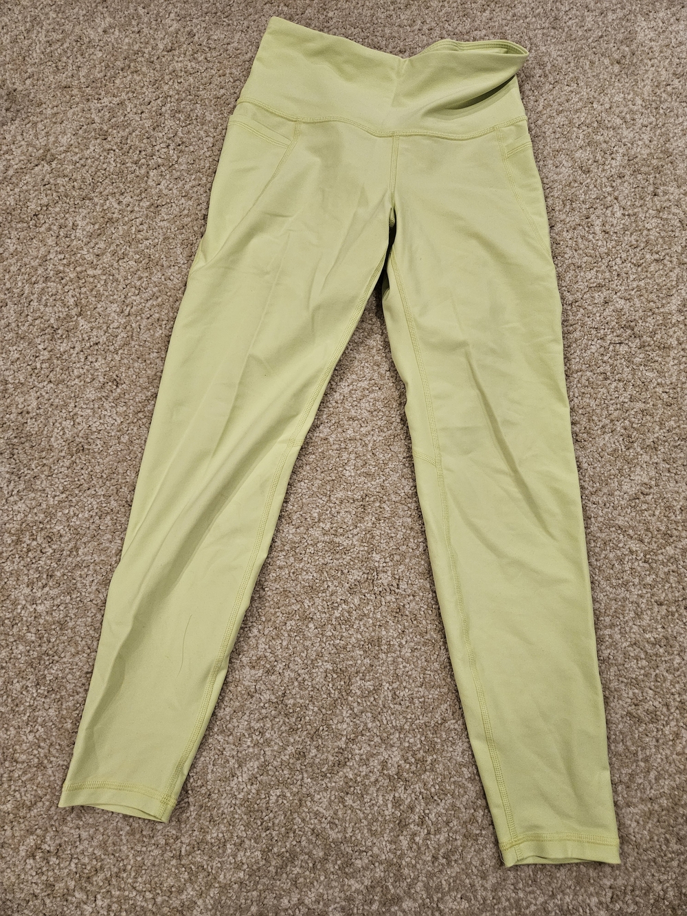Old Navy Women's Lime Green High-Waist Leggings